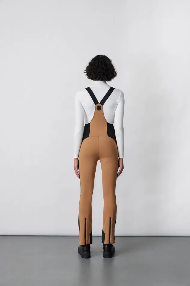 Pants Women Mackage GIA Agile360 Fitted Ski Pants With Suspenders Milkshake Pants Women Mackage GIA Agile360 Fitted Ski Pants With Suspenders Milkshake