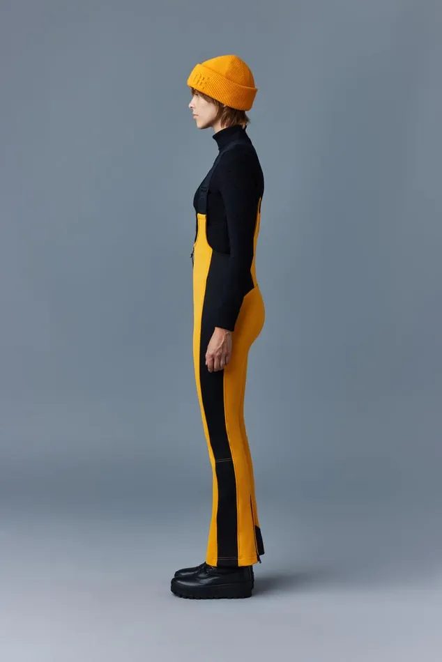 Pants Women Mackage GIA Agile360 Fitted Ski Pants With Suspenders Milkshake Pants Women Mackage GIA Agile360 Fitted Ski Pants With Suspenders Milkshake