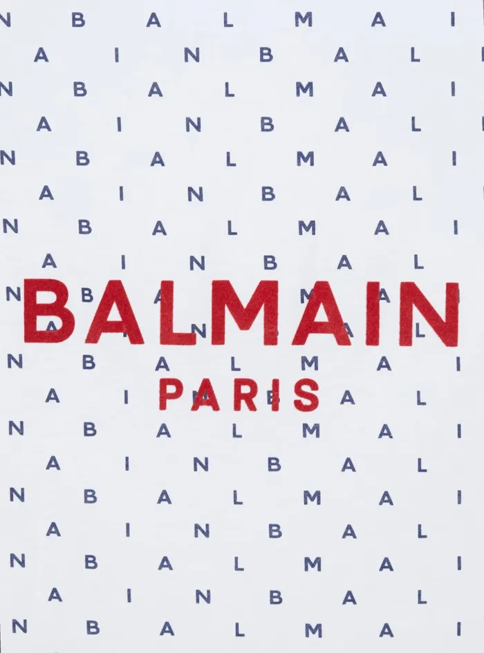 Paris Blanket White Kids Balmain