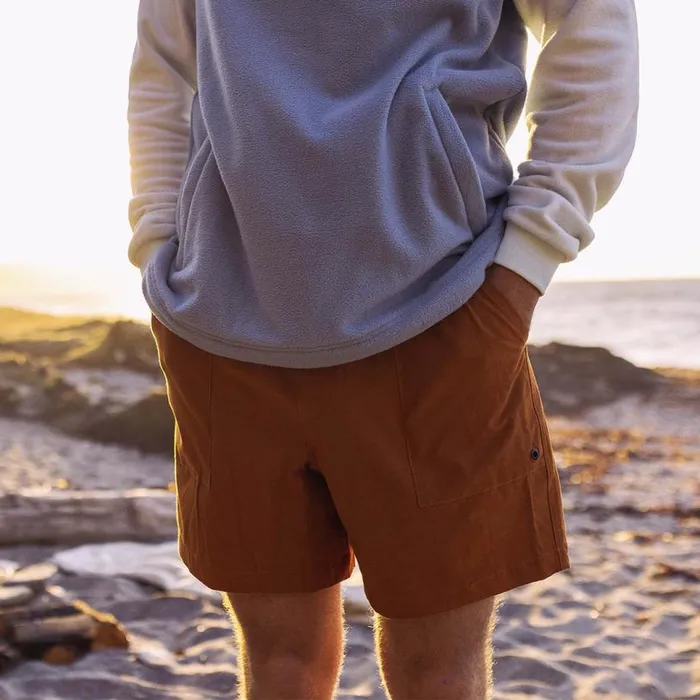 Passenger Clothing Adventure Organic All Purpose Short Glazed Ginger Men Shorts