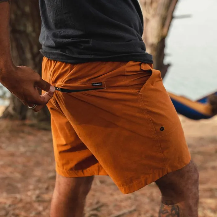Passenger Clothing Adventure Organic All Purpose Short Glazed Ginger Men Shorts