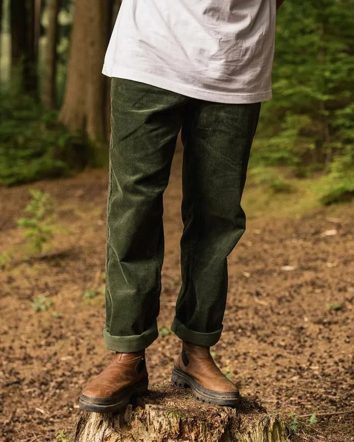 Passenger Clothing Adventurer Cord Trouser Fir Tree Men Trousers