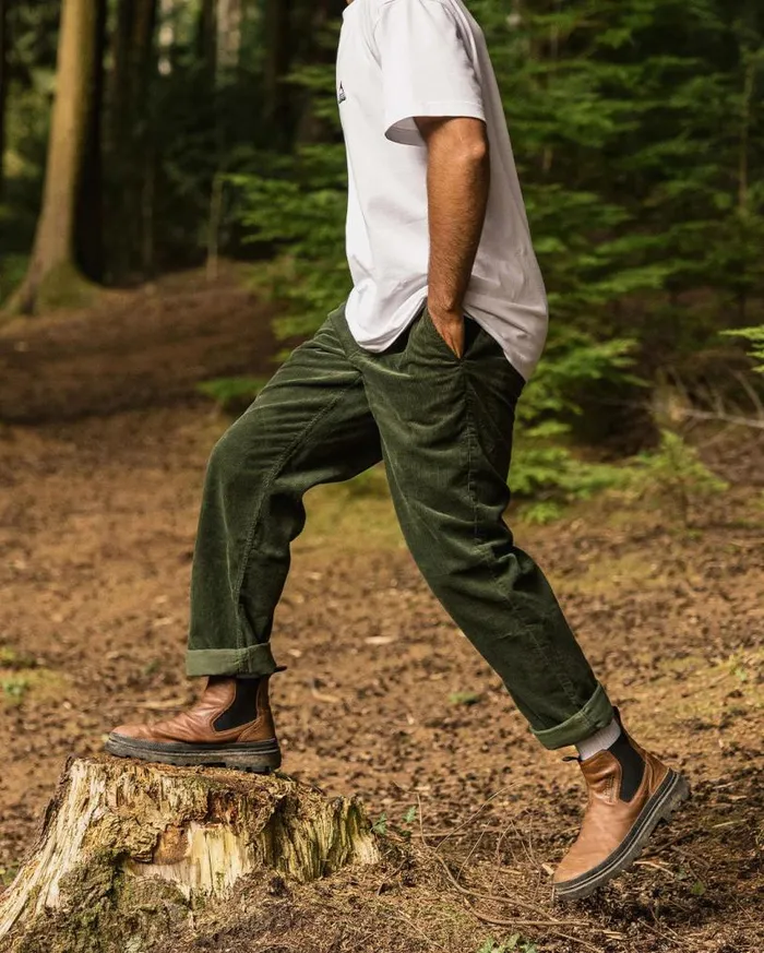 Passenger Clothing Adventurer Cord Trouser Fir Tree Men Trousers