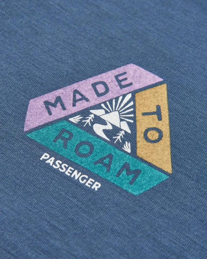 Passenger Clothing Asana Recycled Active Vest Dark Denim Women Activewear