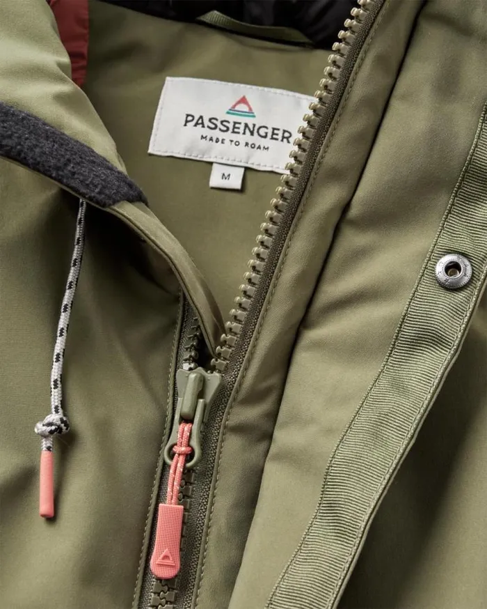Passenger Clothing Baltic Recycled 20 Jacket Khaki Men Jackets