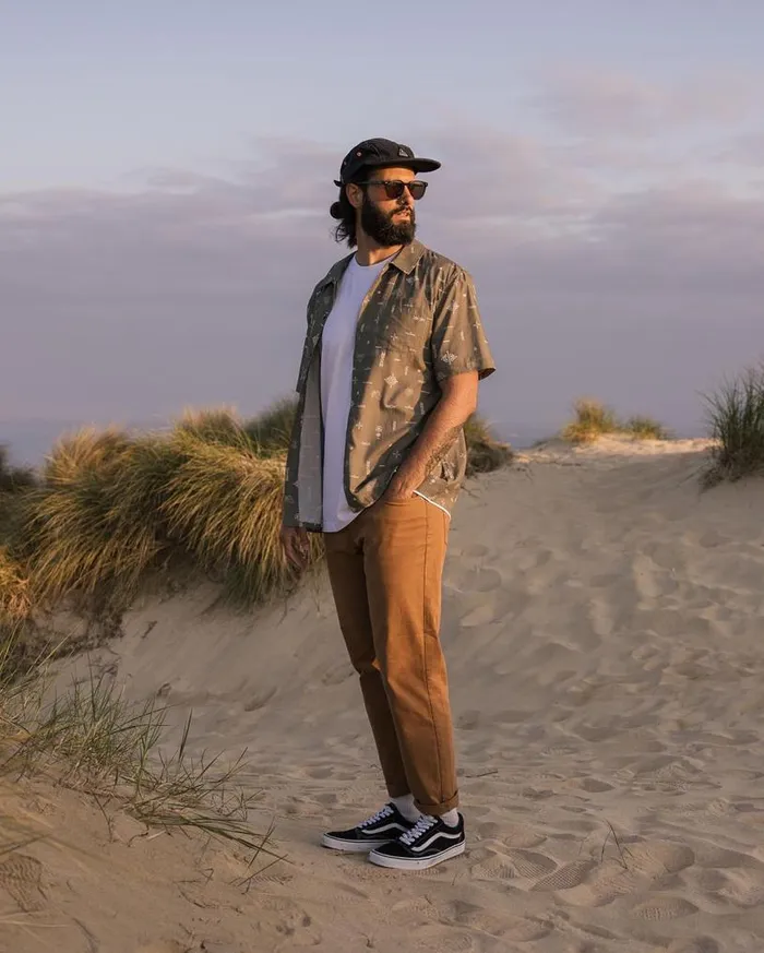 Passenger Clothing Cove Organic Cotton Short Sleeve Shirt Olive Made To Roam Men Shirts