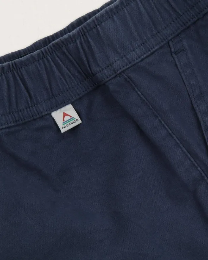 Passenger Clothing Del Sur Organic Cotton Short Dark Denim Women Shorts