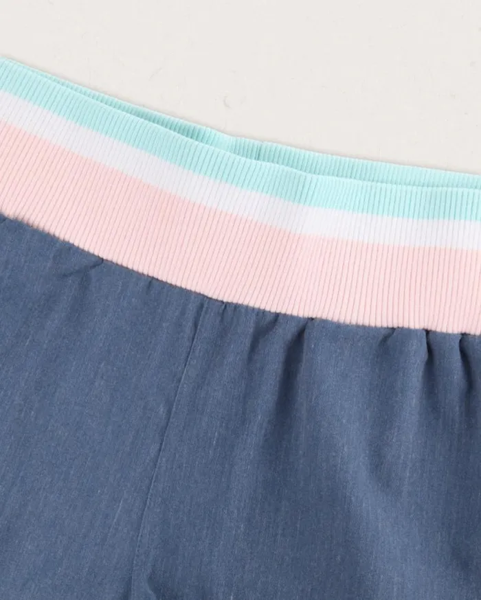 Passenger Clothing Explore Recycled All Purpose Shorts Dark Denim Women Shorts