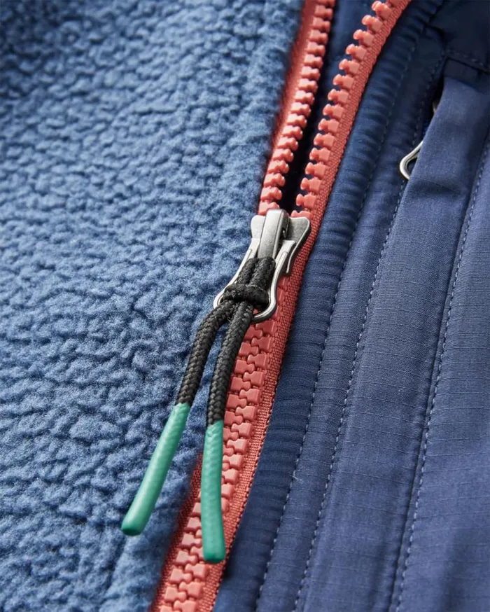 Passenger Clothing Home 20 Recycled Sherpa Fleece Dark Denim Women Fleece