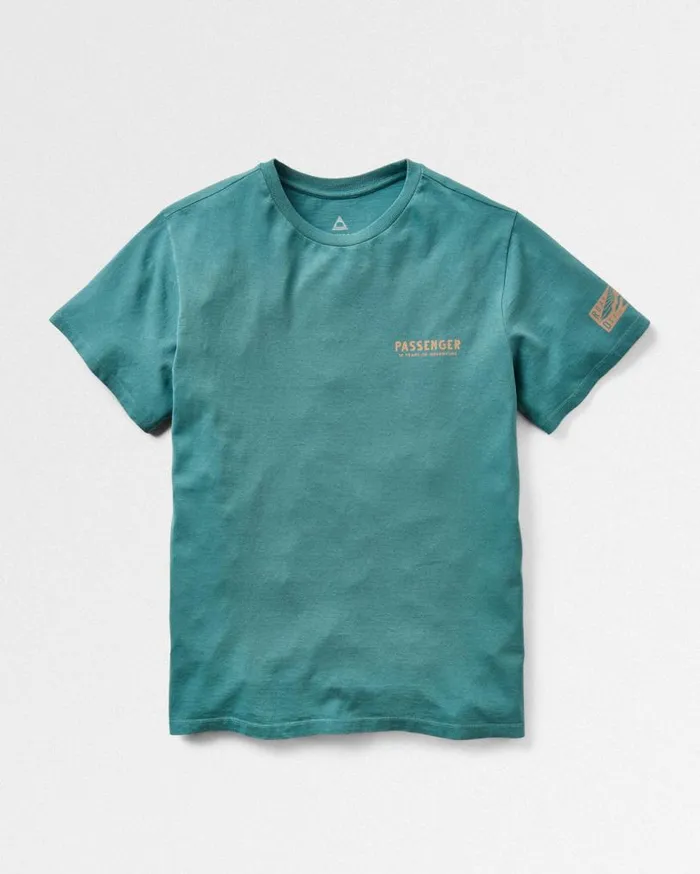 Passenger Clothing Icon Recycled Cotton TShirt Deep Sea Men TShirts and Vests