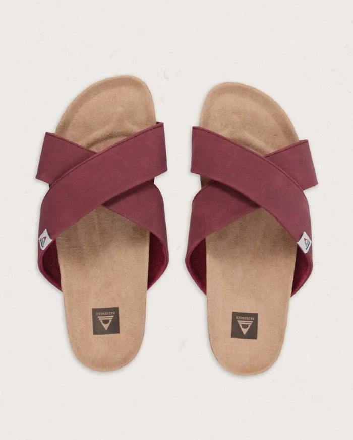 Passenger Clothing Island Sandal Crushed Berry Women Flip Flops and Sandals