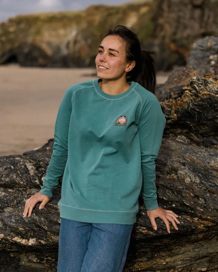 Passenger Clothing Journal Sweatshirt Blue Sea Women Hoodies and Sweatshirts