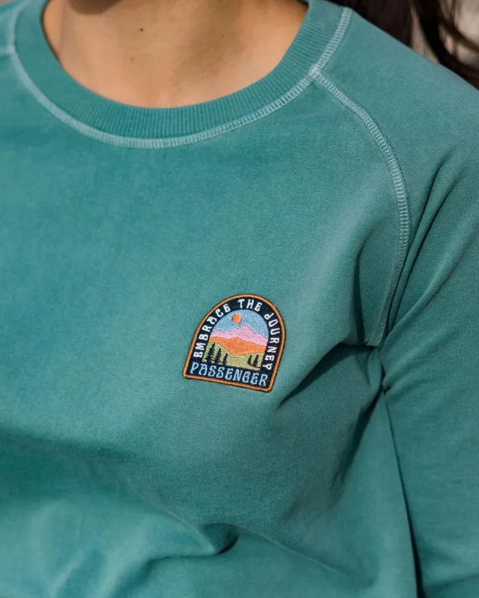 Passenger Clothing Journal Sweatshirt Blue Sea Women Hoodies and Sweatshirts