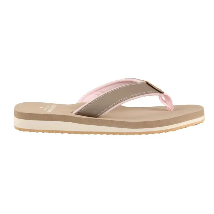 Passenger Clothing Lima Flip Flop Taupe Women Flip Flops and Sandals