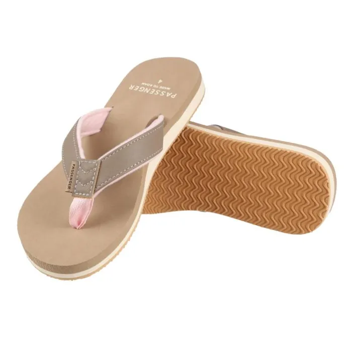 Passenger Clothing Lima Flip Flop Taupe Women Flip Flops and Sandals