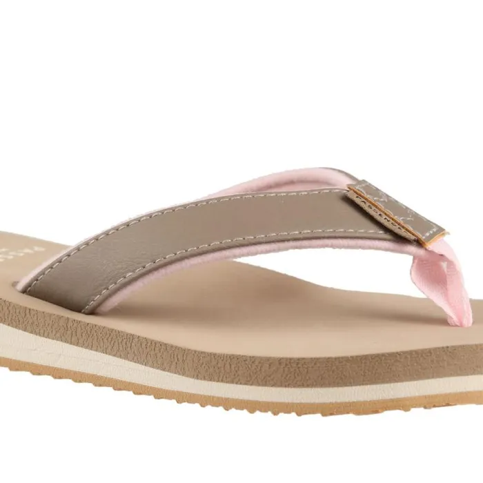Passenger Clothing Lima Flip Flop Taupe Women Flip Flops and Sandals