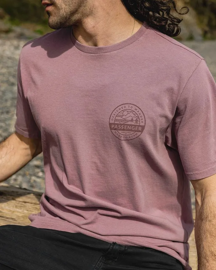 Passenger Clothing Odyssey Recycled Cotton TShirt Grape Men TShirts and Vests