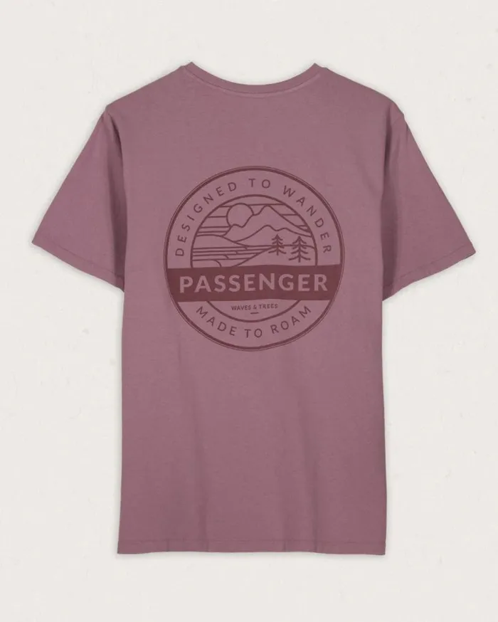 Passenger Clothing Odyssey Recycled Cotton TShirt Grape Men TShirts and Vests