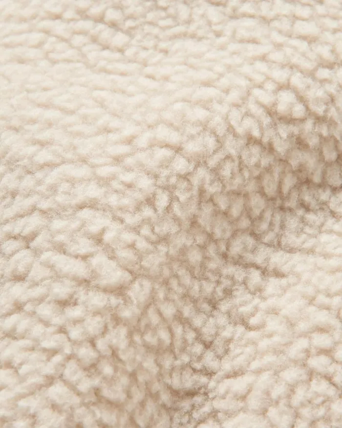 Passenger Clothing Offgrid 20 Recycled Sherpa Fleece Oatmealnavy Men Fleece