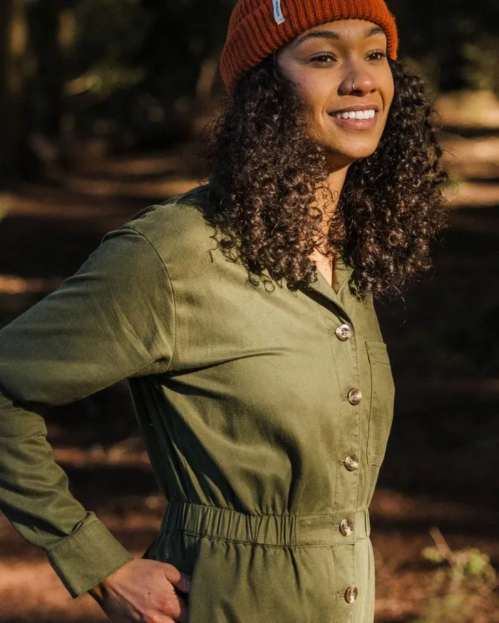 Passenger Clothing Resonate Boiler Suit Khaki Women Dungarees and Trousers