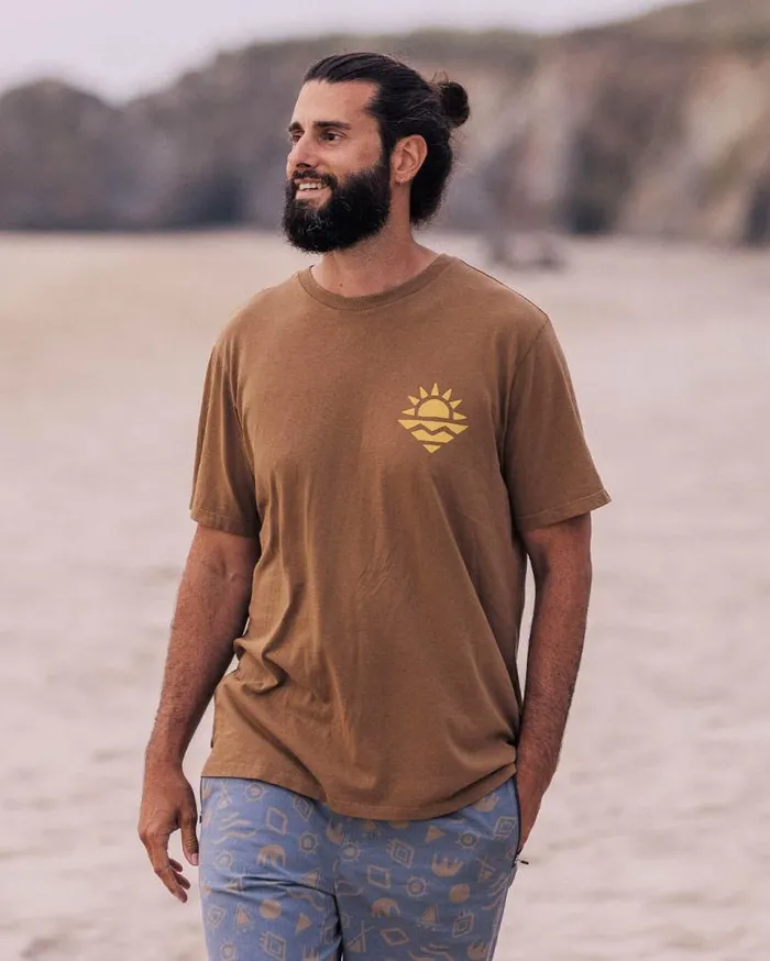 Passenger Clothing Skiff Recycled Cotton TShirt Toffee Men TShirts and Vests