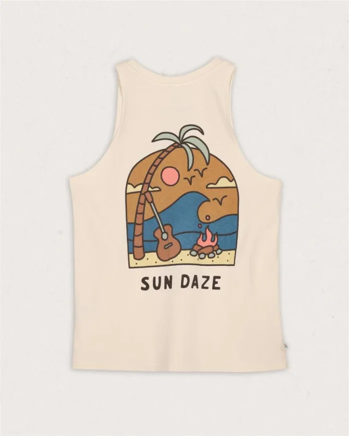 Passenger Clothing Sundaze Recycled Cotton Vest Birch Women Tops and TShirts