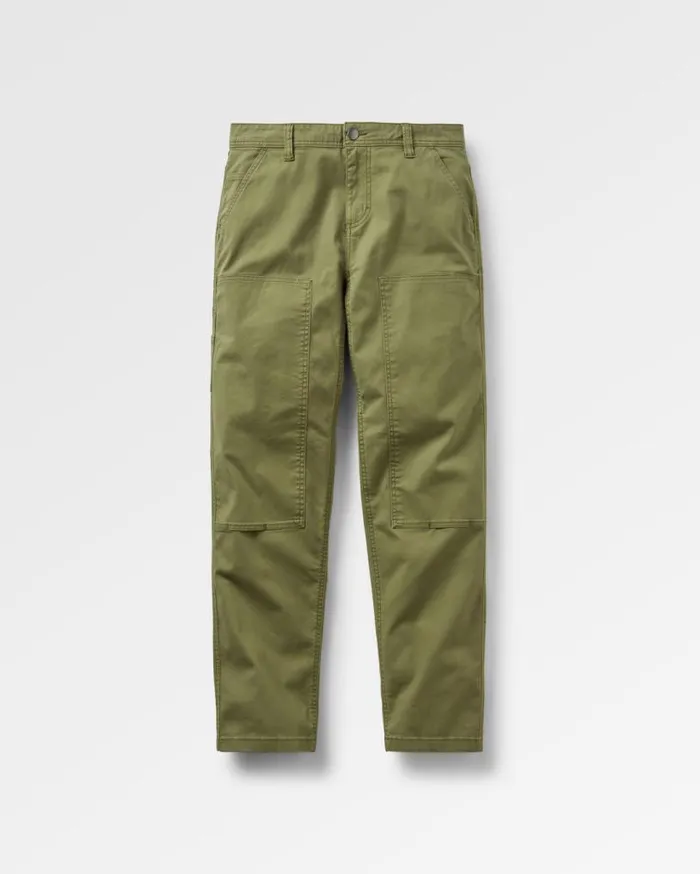 Passenger Clothing Vantage Organic Cotton Canvas Trouser Khaki Men Trousers