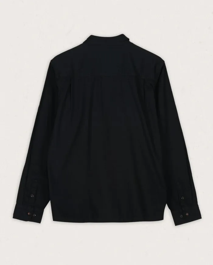 Passenger Clothing Vision Organic Cotton Shirt Black Men Shirts