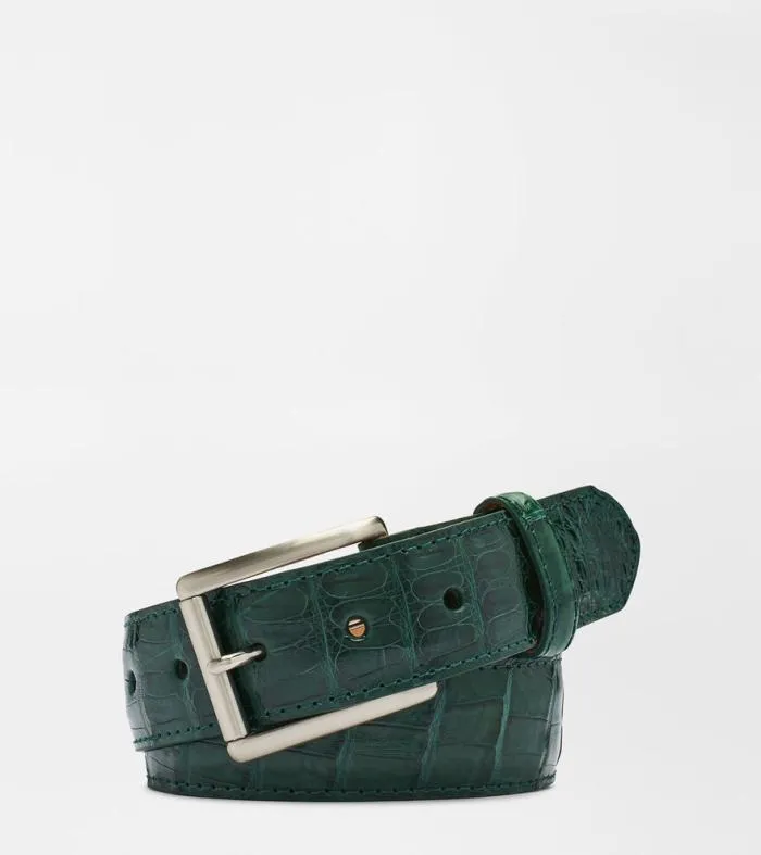 Peter Millar Belts Men Matte Crocodile Belt