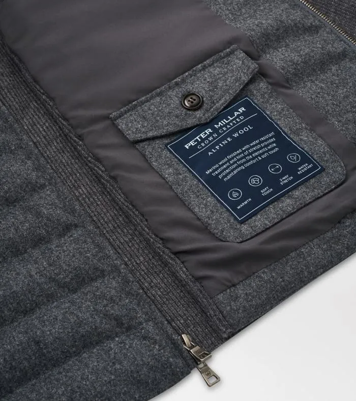 Peter Millar Jackets 038 Coats Men Alpine Hooded Cardigan