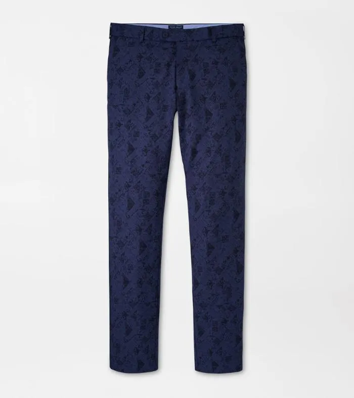 Peter Millar Pants GolfMen Surge Patched Tile Performance Trouser