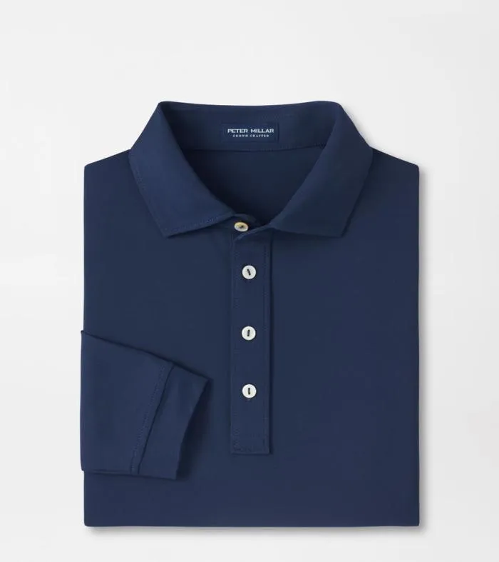 Peter Millar Polos GolfMen Soul LongSleeve Performance Mesh Polo