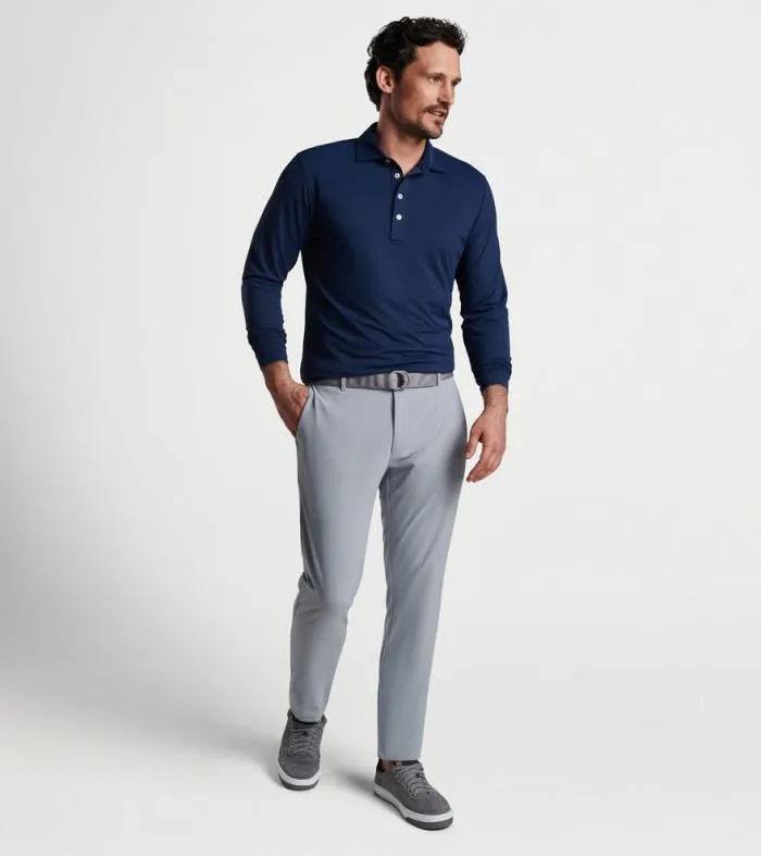 Peter Millar Polos GolfMen Soul LongSleeve Performance Mesh Polo