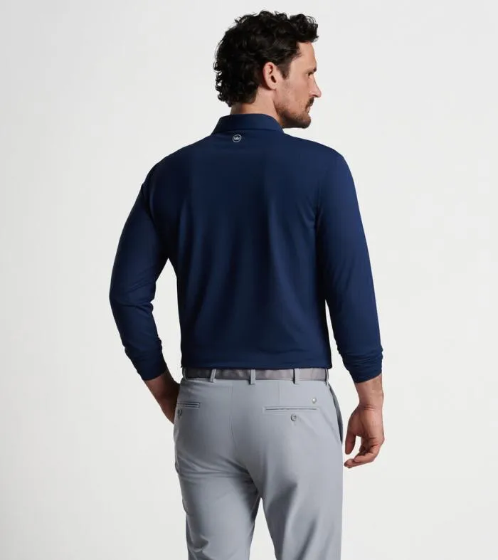 Peter Millar Polos GolfMen Soul LongSleeve Performance Mesh Polo