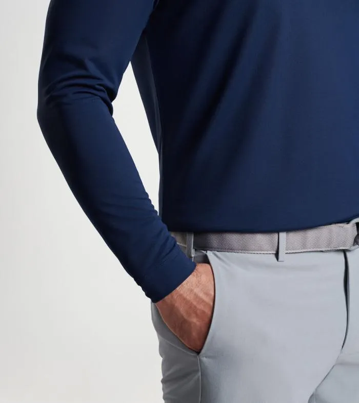 Peter Millar Polos GolfMen Soul LongSleeve Performance Mesh Polo