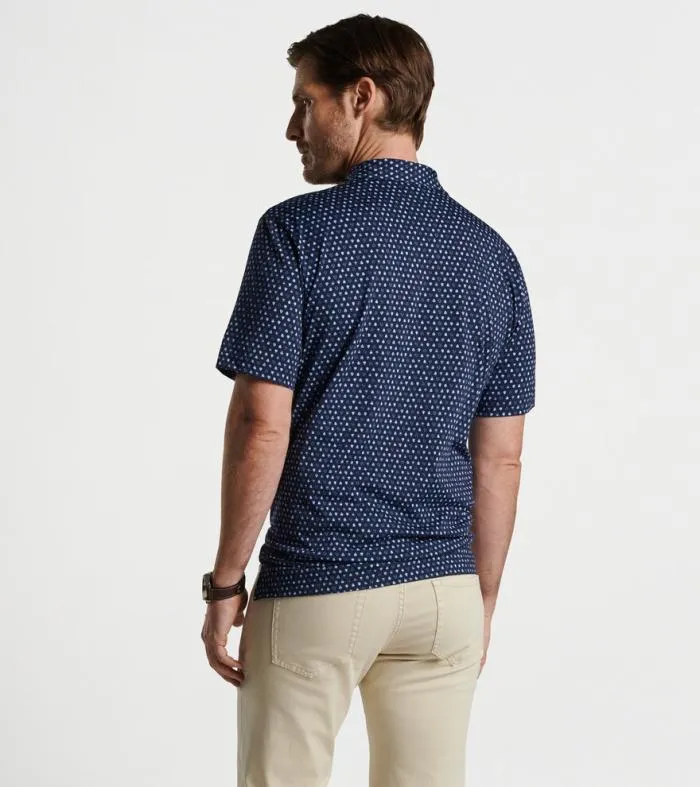 Peter Millar Polos Men Pilot Mill Epic Solo Printed ShortSleeve Polo