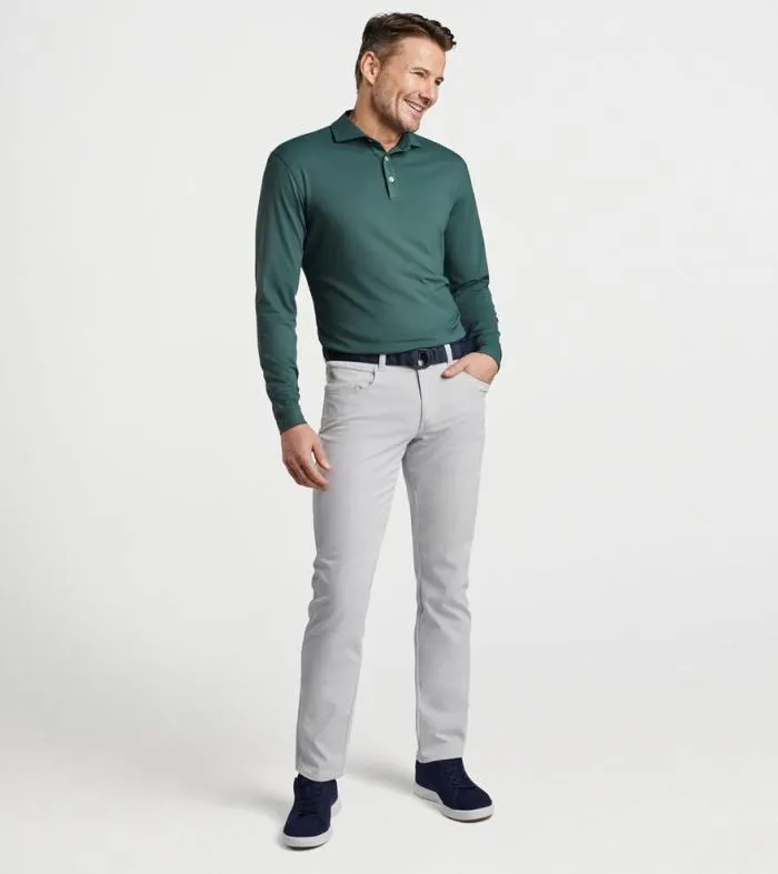 Peter Millar Sun Protection Apparel GolfMen Lyons Performance Jersey LongSleeve Polo