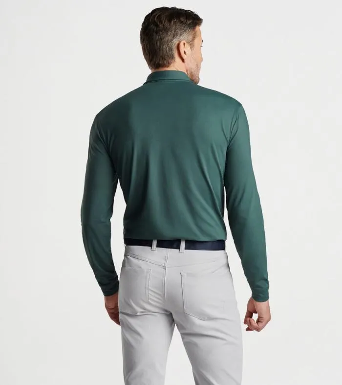 Peter Millar Sun Protection Apparel GolfMen Lyons Performance Jersey LongSleeve Polo