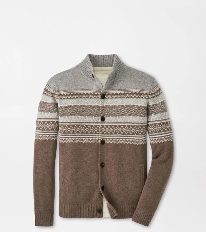 Peter Millar Sweaters Men Brunhall FullButton Fair Isle Cardigan