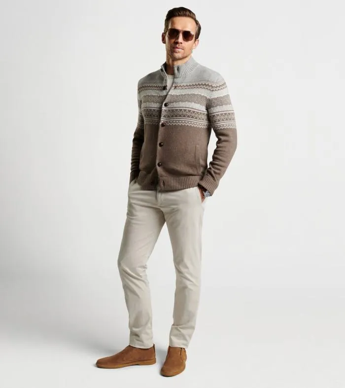Peter Millar Sweaters Men Brunhall FullButton Fair Isle Cardigan