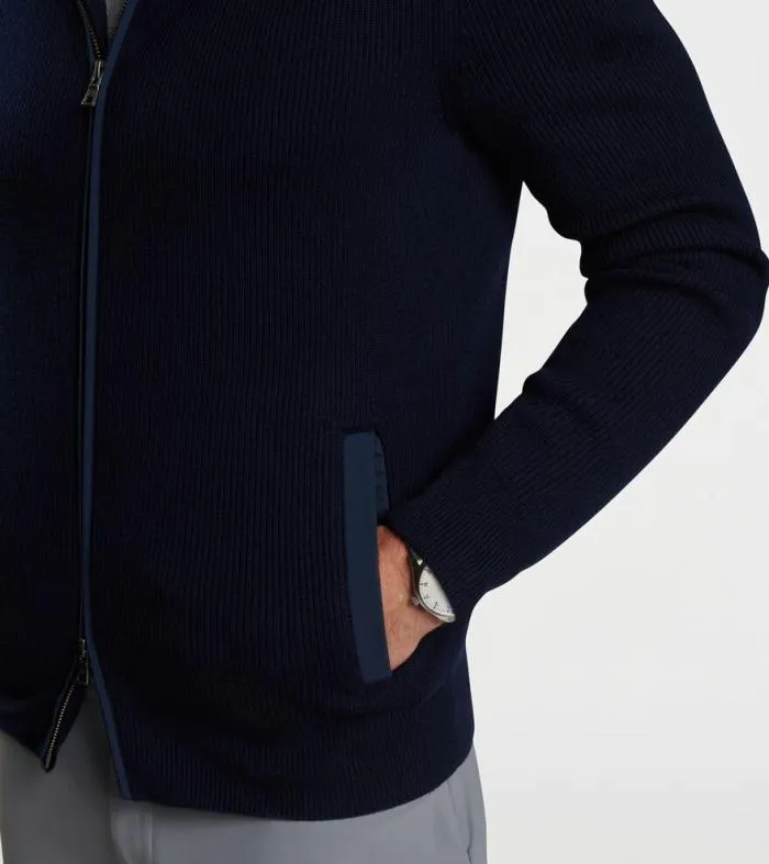Peter Millar Sweaters Men Holdridge Hybrid FullZip Cardigan