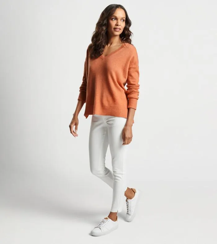 Peter Millar Sweaters Women Artisan Crafted Cashmere VNeck Sweater