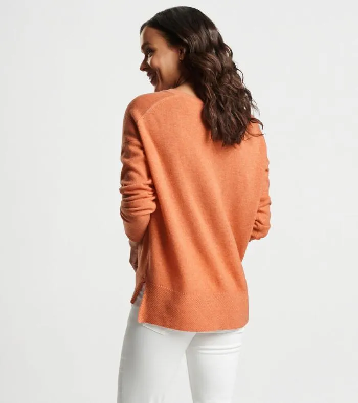 Peter Millar Sweaters Women Artisan Crafted Cashmere VNeck Sweater