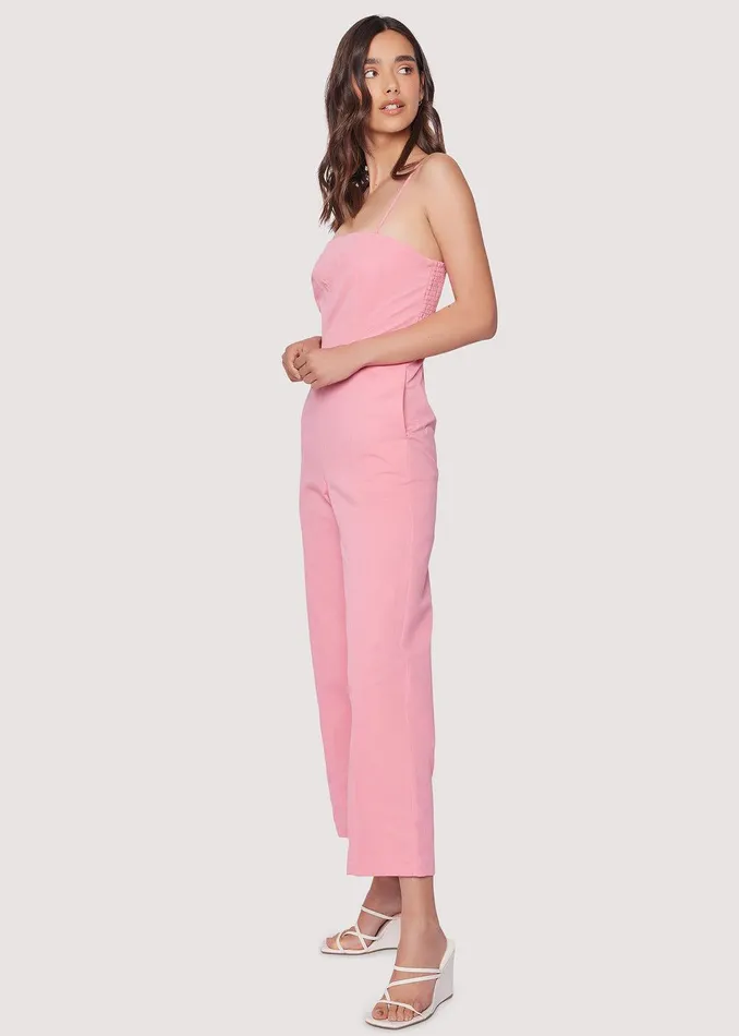Pink Garnet Jumpsuit Pink Women Lost Wander Romper And Jumpsuits