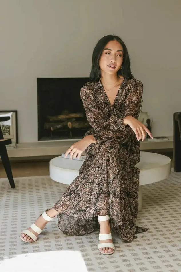 Piper Floral Dress Multi Women Bohme Dresses