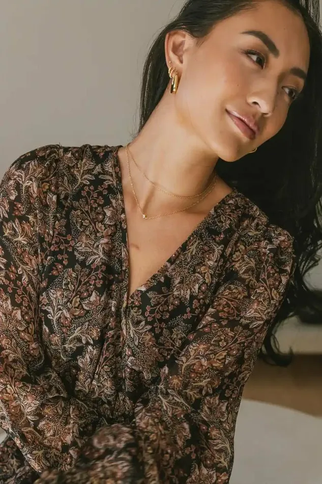 Piper Floral Dress Multi Women Bohme Dresses