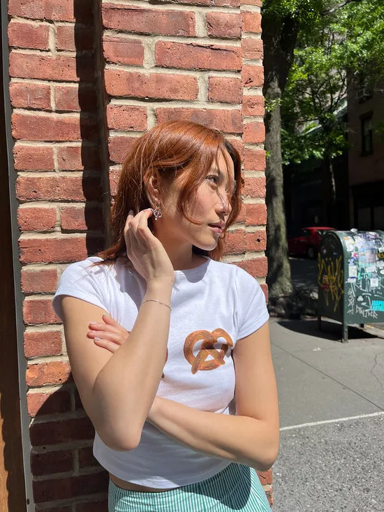 Pretzel Hoops Brown Gold Jewelry Lisa Says Gah Women