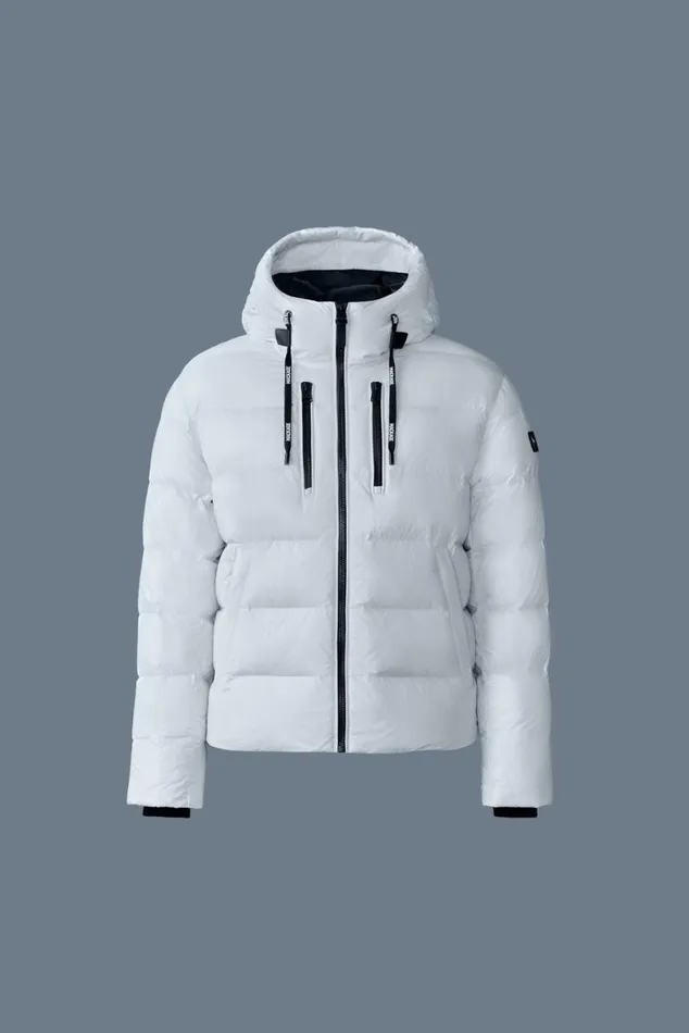 Puffer Men Mackage VICTOR Lustrous Light Down Jacket With Hood For Men Emerald Puffer Men Mackage VICTOR Lustrous Light Down Jacket With Hood For Men Emerald