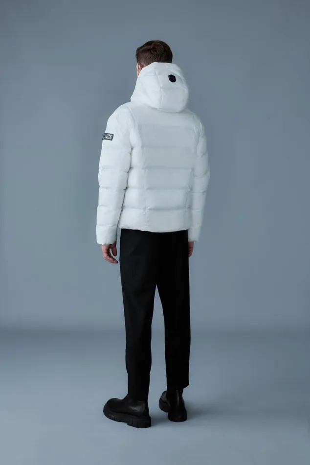 Puffer Men Mackage VICTOR Lustrous Light Down Jacket With Hood For Men Emerald Puffer Men Mackage VICTOR Lustrous Light Down Jacket With Hood For Men Emerald