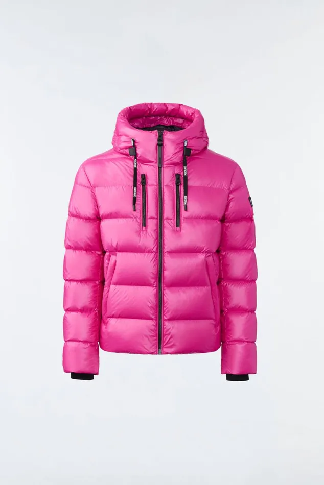Puffer Men Mackage VICTOR Lustrous Light Down Jacket With Hood For Men Emerald Puffer Men Mackage VICTOR Lustrous Light Down Jacket With Hood For Men Emerald